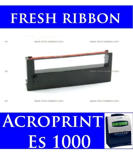 Fresh ribbon for acroprint es 1000 time clock - free usps shipping we ship today for sale