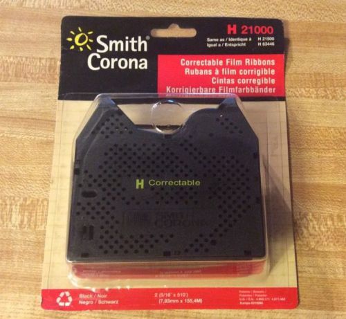 smith corona H21000 correctable film ribbons  2 in package new