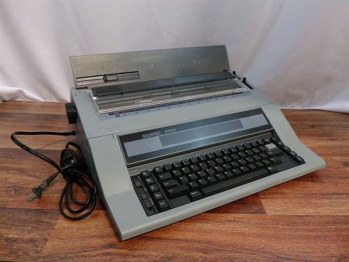 Swintec 2600 Full-Size Electronic Typewriter w/ Paper Cover and Guide *WARRANTY*