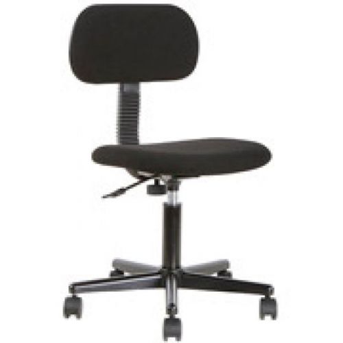 Black fabric task chair! be comfortable at home or work for sale