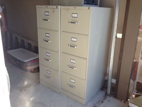 FOUR-DRAWER METAL FILING CABINETS - PICKUP ONLY