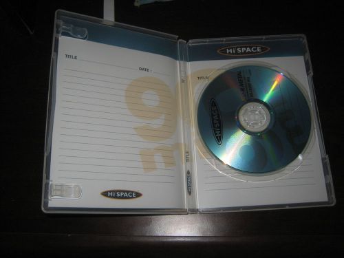 30 Hi SPACE BRAND CD-R METAL IN DVD CASE FOR MULTIMEIDA/VIDEO USE 90MIN, 800MB