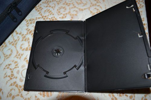 30 CD/DVD Slim Black Case