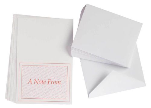 Miles Kimball &#034;A Note From&#034; Cards - Set Of 25, Red 