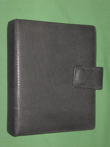 CLASSIC ~1.25&#034;~ 3 Ring ~ LEATHER Day Runner Planner BINDER Franklin Covey 9122