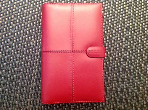 Filofax Classic Cherry Leather Organizer