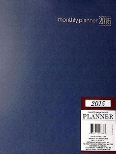 2015 Monthly planner:FREE/Fast Same day S&amp;h:Size:10.5x7.75 Inch:7 SOLD Last 12/2