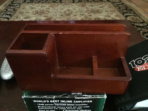 Desk Organizer, pen pencil holder, storage, mail divider