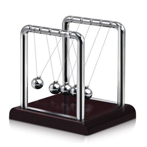 Newton&#039;s cradle executive balance balls physics science pendulum gift desk decor for sale