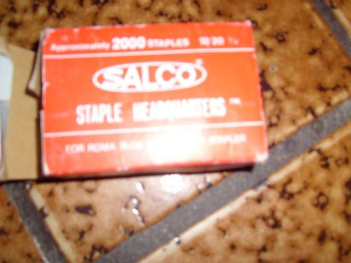 Salco Staples approximately 2000 staples 10/13 1/2&#034;
