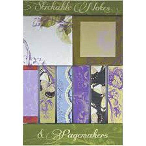 Mudlark Amelia Stickable Notes &amp; Pagemakers - Bookmarks, Too!  NIP