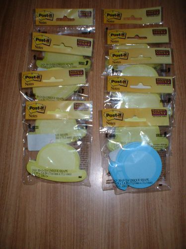 9 PACKAGES POST IT STICKY NOTES NEW FREE SHIPPING