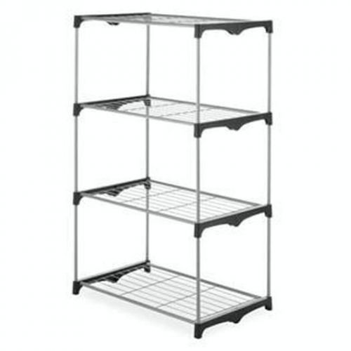 4 Tier Closet Shelves Storage &amp; Organization 6779-4414
