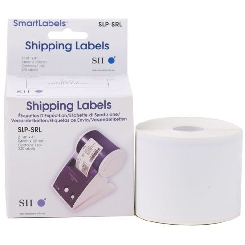 Seiko (smart label printers) slp-srl seiko instruments 220-labels 2-1/8 x 4 for sale