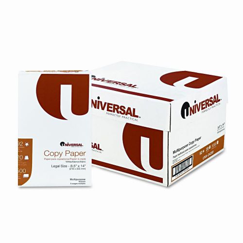 Universal® Copy Paper, 20 lbs, 5000 Sheets/Carton