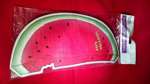 Watermelon NEW MAGNETIC SHOPPING LIST NOTE MEMO PAD Martin Design Xmas NOTEPAD