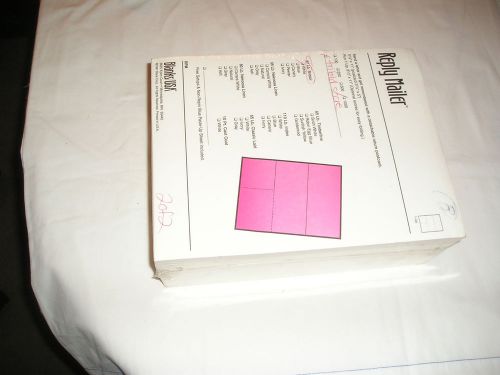 BLANKS/USA   REPLY MAILER     RPM5B6WH     WHITE    REDUCED PRICE