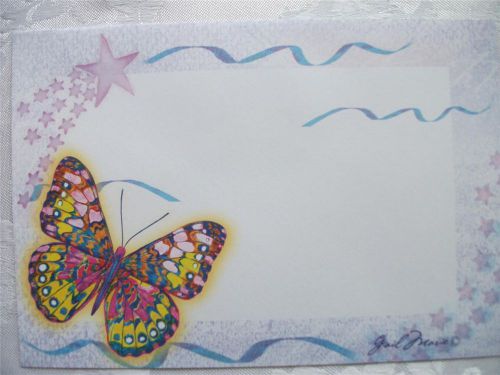Coloured Envelopes C6 Butterfly Design 15 for Writing Note Pad Invitations Paper