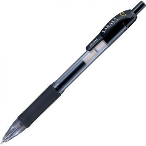 Zebra Sarasa Gel Ballpoint Pen Calico 0.7mm Black Ink Jjb3-bk