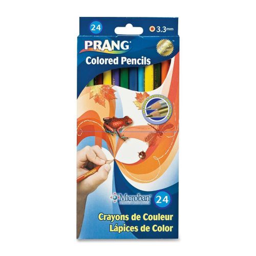 New Prang Colored Pencils Assorted Ink - Assorted Barrel - 24 / Set 22240