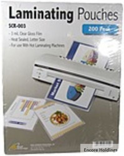 SCR-003 Royal Sovereign Letter Size (8 3/4&#034; x 11 1/4&#034;) 3mil Thermal Laminating