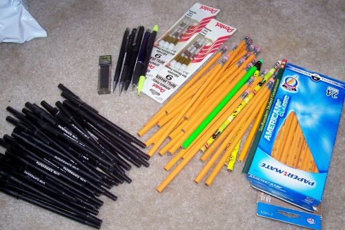 Bulk Lot of Pens &amp; Pencils
