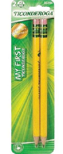 My First Primary Size #2 Beginner Pencils Pre-Sharpened Set of 2 Yellow