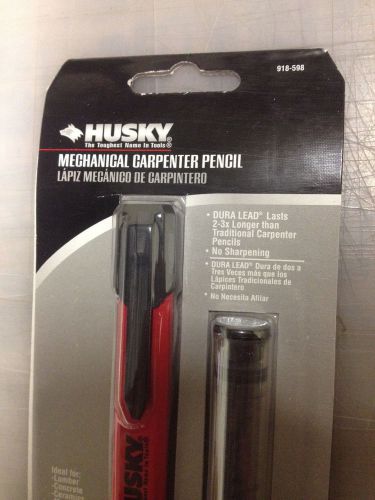 Husky Mechanical Carpenter Pencil with 2 refills, US Seller, FREE Shipping