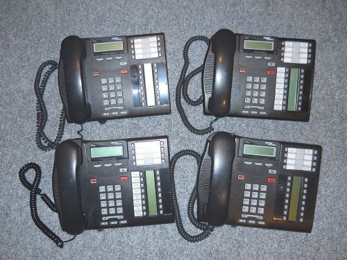 4 NORTEL NETWORKS T7316E BUSINESS OFFICE PHONES LOT - NT8B27-JAAAE6