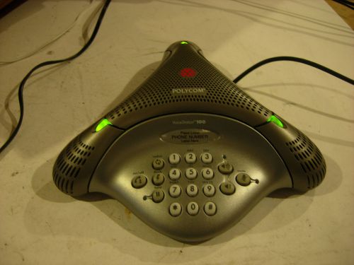 Polycom Voice Station 100 with power supply and soft case   FREE SHIPPING