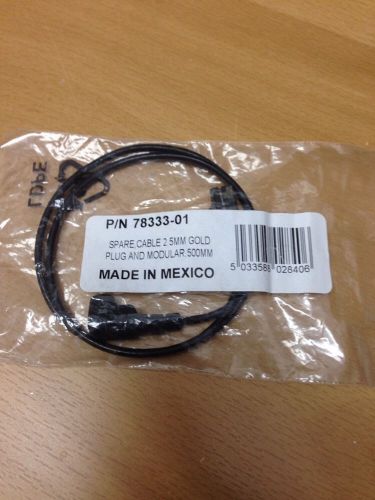 Plantronics 2.5mm Phone Plug to RJ9 Modular Headset Plug Adapter Cable 78333-01