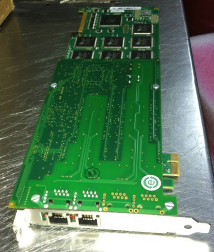 AudioCodes DP6409-EH PCIe Dual Span Passive E1/T1 Tap Card P/N 910-0703-002