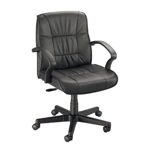 Alvin Art Director Executive Leather Office Height Chair #CH777-90