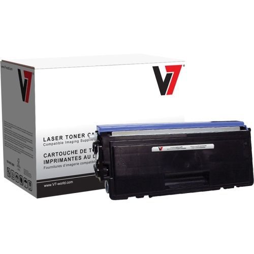 V7 black toner cartridge for brother dcp 8060 8065dn laser 3500 page for sale