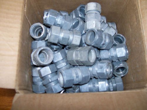 50-1/2 inch emt coulpings compression type for sale