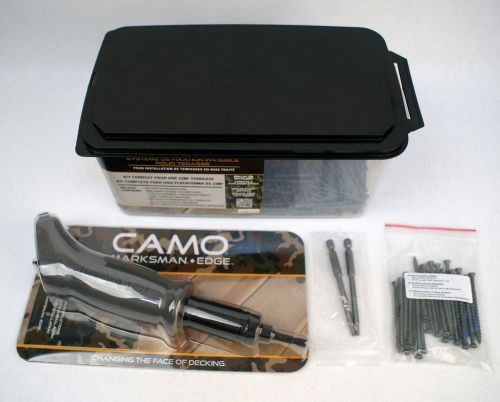 New camo edge deckpac hidden deck 875 screws &amp; tool **fast ship** for sale
