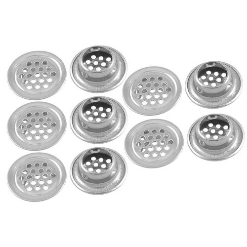 2015 19mm x 30mm Perforated Round Mesh Air Vents Mini Louvers 10 Pcs