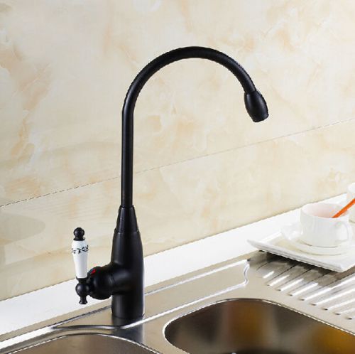 Oil rubbed bronze finish single ceramic lever bathroom basin mixer faucet tap for sale