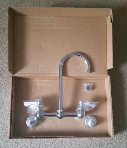 Gerber c4-44-643 2/handle wall mount commercial faucet-8&#034;center -12&#034; swing spout for sale