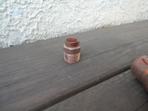 1 pc 1/2&#034; copper  male adapter for sale