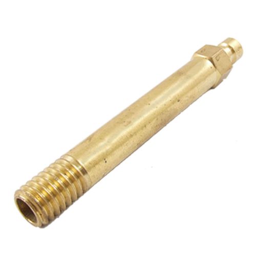 3.94&#034; Length Threaded Brass Pipe Quick Fitting Mold Nipple