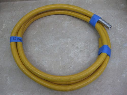 New pro-flex pfct-3475 csst corrugated flexible tubing gas pipe 3/4&#034; x 12 ft cut for sale