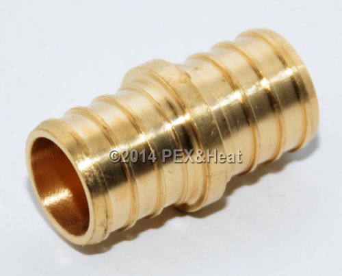 (25) 3/4&#034; pex coupling brass crimping fittings for sale