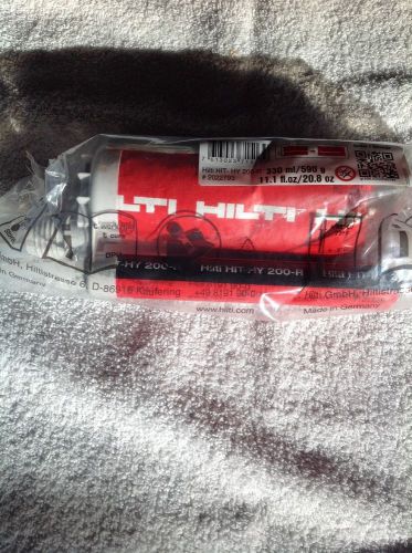 NEW~~Hilti HIT-HY 200R Injectable Mortar #2022793 Made in Germany 330 ml/590 g