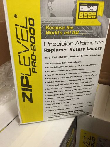 New ziplevel pro-2000 high precision altimeter for sale