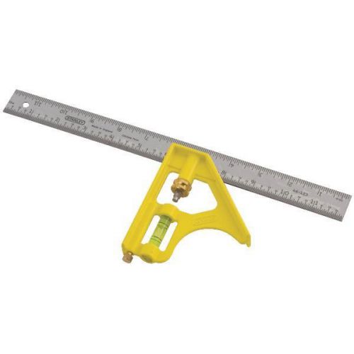 Stanley 46-123 combination square-12&#034; combination square for sale