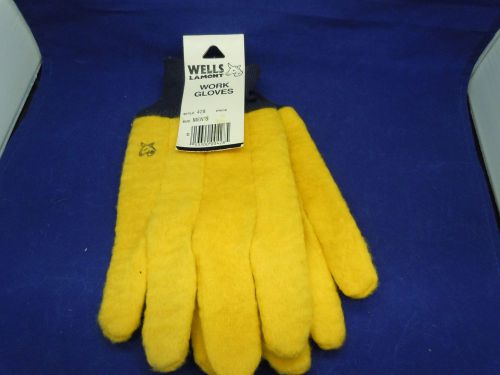 Large Yellow Chore Gloves by Wells Lamont 428 size large