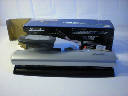 NEW Swingline Light Touch hole puncher 20 sheet capacity 2 or 3 holes