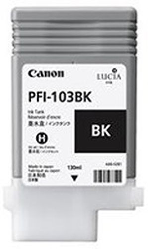 Canon 130mL Black Ink Tank Cartridge - PFI-103BK