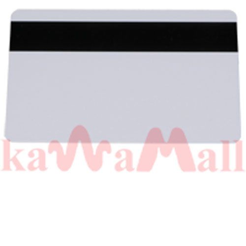 2x glossy blank magnetic stripe pvc id cards loco 1-3 for sale